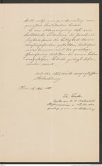 k.k. naturhistorisches Hofmuseum, Intendanzakten 1885-1896 (Hauer), Aktenzahl Z.299/1888, Seite 3